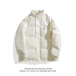 pu皮棉服男冬季新款立领面包服潮牌加厚棉衣棉袄夹克外套图片
