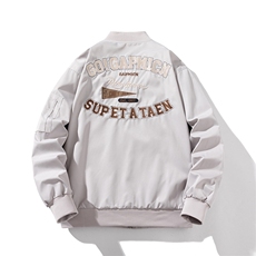 现货三色带帽可拆卸秋冬飞行服棉服情侣装夹克，男装夹克，电商A105