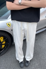 2026春季新款外景美式拼接微喇牛仔裤M-5XLGK25479-特P35，男装牛仔裤，电商A022