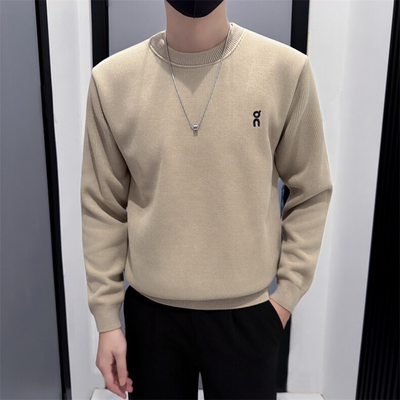 B340WY163加绒P6898店主风小伙风秋冬新款加绒卫衣打底衫,男装T恤,电商B340