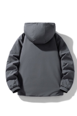 得物潮流高品质冬季连帽加绒加厚棉衣撞色棉服外套MY5568-P95，男装棉衣，星座610B-1