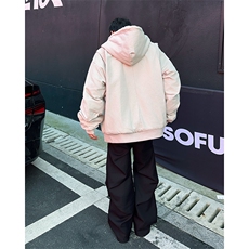 冬季加绒加厚棉衣外套男工装水洗棉服夹克M06155-P125，男装夹克，星座308B-2