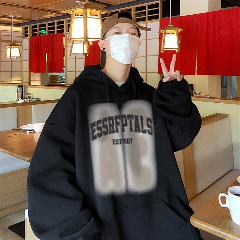 抖音得物供货可提供视频2024春季新款重磅美式卫衣DL1886,男装卫衣,电商A486