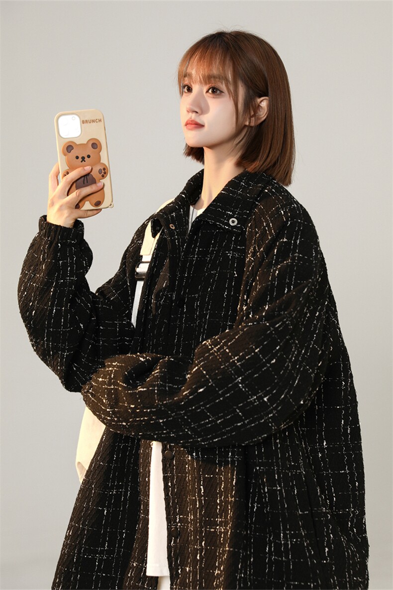 JK8007/P60春装新款现货中性风小香风宽松外套夹克男女潮男女上衣,男装夹克,电商A141