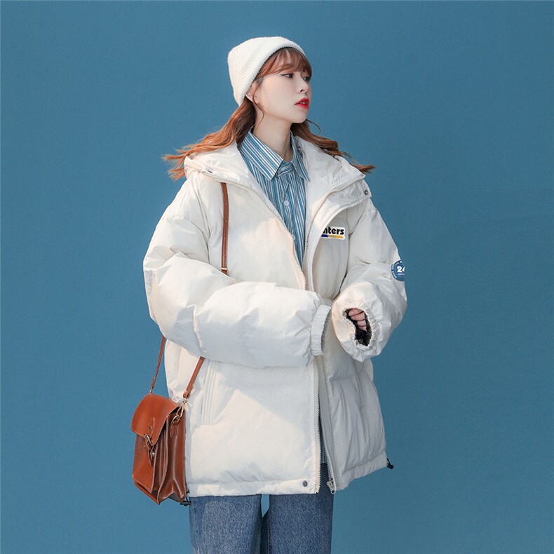 中性风字母印花白鸭绒休闲连帽羽绒服A268-YR6130特批195控268，男装羽绒服，电商A268