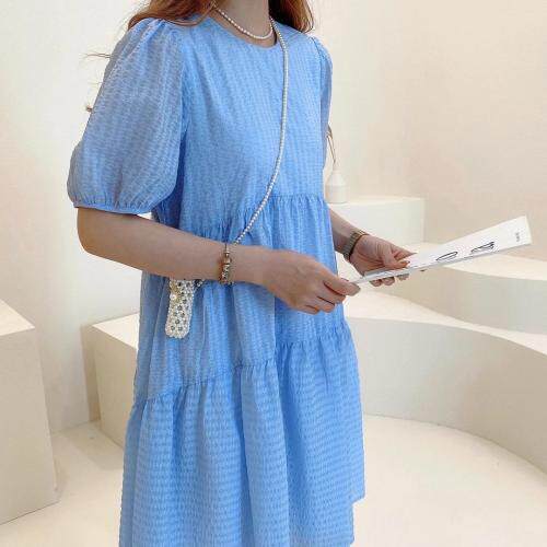 娃娃版连衣裙，女装连衣裙，左播