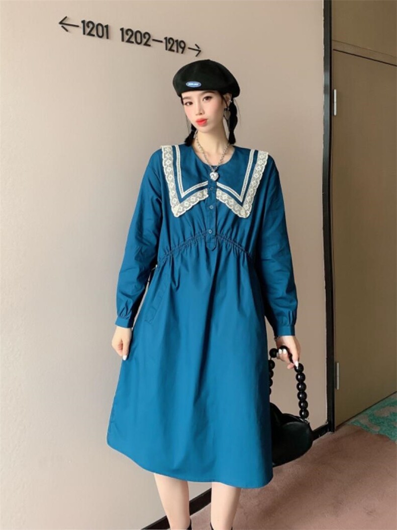 现货连衣裙，连锁贴牌补单王，女装连衣裙，精典蓝月