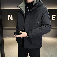 标50绒防水冲锋衣冬季男士羽绒服2025新款A313-88622-P235控298，男装夹克，电商A313