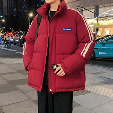 量大优可提供视频冬棉衣立领条纹HD019-1-MF5276-P75，男装棉衣，电商019-1