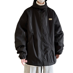 冲锋衣！衣男冬季冲锋衣男连帽服袄外套CFMY370-P95图片