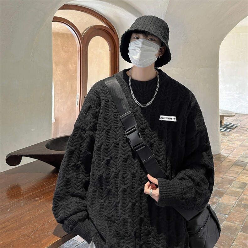 cityboy！贴标毛衣男士加厚麻花线衣男针织衫男XH05-P60,男装针织衫/毛衣,电商B367