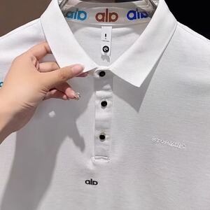 男生短袖polo衫夏季潮牌时尚透气上衣翻领t恤青年男装PL221 P36图片