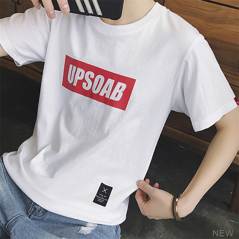 20夏季新款青少年休闲短袖T恤男士韩版半袖薄款打底衫DJ751T图片