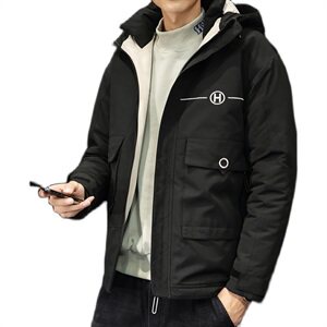 男士休闲连帽加厚保暖棉衣外套棉服棉袄冬季防寒开衫男装M999图片