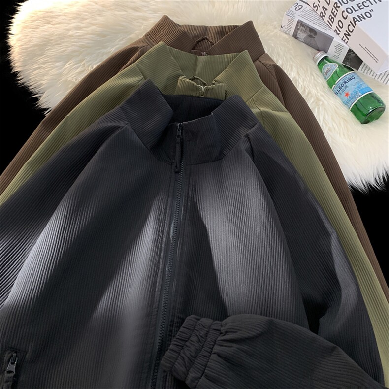现货春秋新款潮牌外套开衫宽松休闲夹克上衣男JK001-P50限价88,男装夹克,电商A178