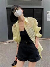 夏季新款韩版时尚小字母休闲防晒衣，其它，L·H·X