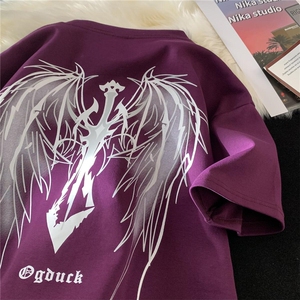 夜光冰感天丝棉冰丝索罗娜短袖t恤B386-db20-批38-控58图片