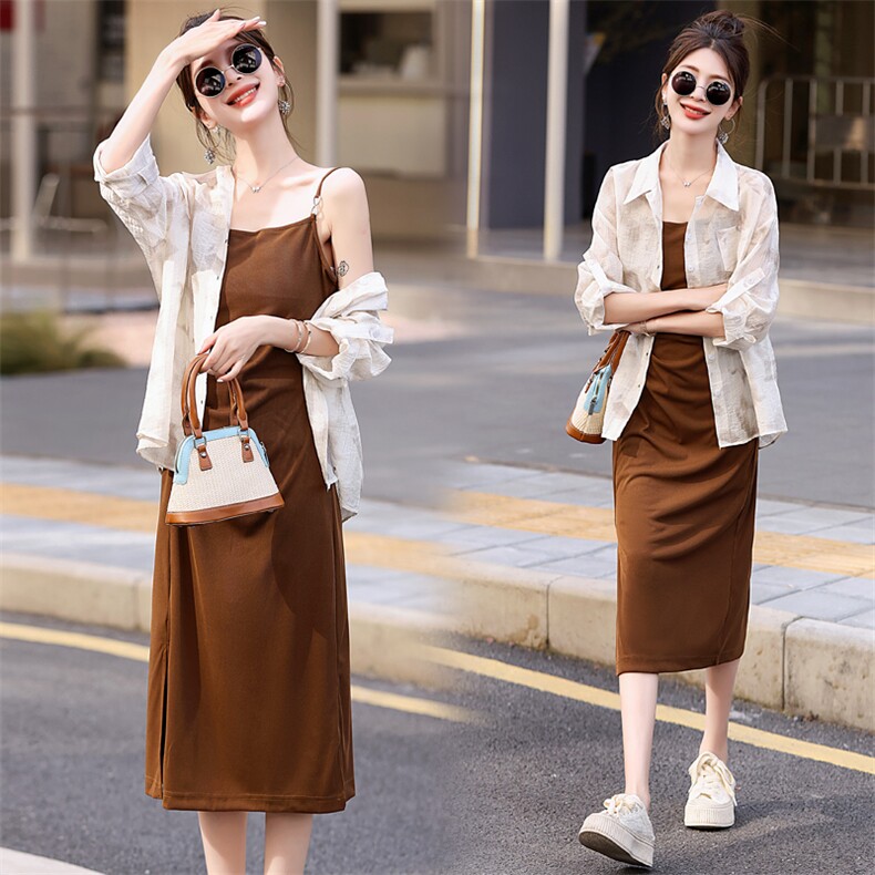 现货新款！意芙9609-2025夏季主推新款，女装连衣裙，意芙