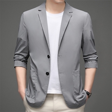 D2118夏季男士户外防晒衣皮肤衣长袖休闲西服外套超薄防晒服P138，男装西服，电商B360