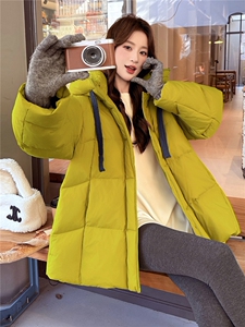现货新款2167-P385-K569新G标90绒中长款羽绒服图片