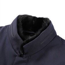 S72065冬季男士可脱卸内胆白鹅绒羽绒服保暖外套修身潮流风衣P310，男装风衣，电商B360