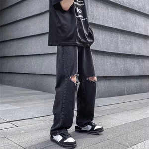 潮流春季牛仔裤男牛仔长裤V106P39图片