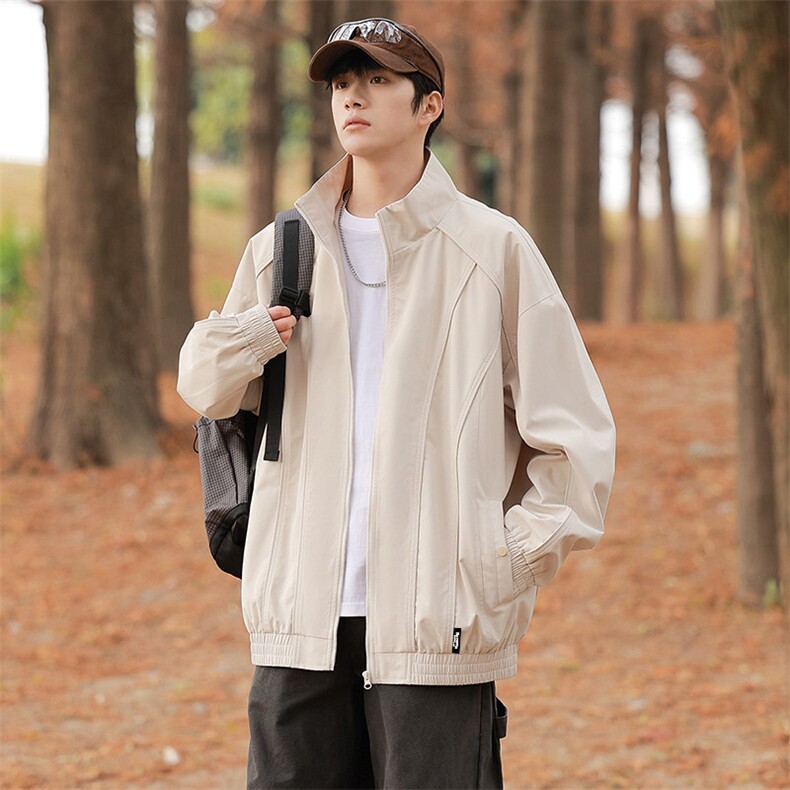 现货美式休闲加厚雪山棉衣夹克外套立领纯色三防户外工装棉服，男装夹克，电商A486