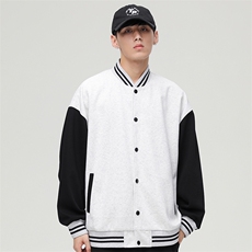 春秋季棒球服外套ins潮情侣学生休闲针织夹克可二次开发DF32-P75，男装夹克，电商B306