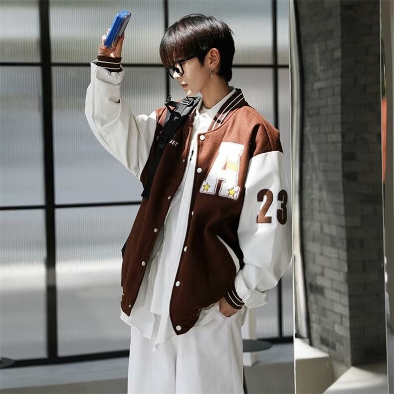 cityboy男秋季2023新款长袖夹克外套HY726P50,男装夹克,星座1116-2