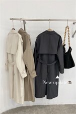 【现货】风衣外套简约韩版外套，女装风衣，一·贝宣