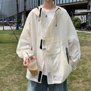 防晒衣男夏季情侣潮牌防紫外线机能冲锋衣薄外套 1001-1-WF77-P48,男装防晒衣,星座1001-1