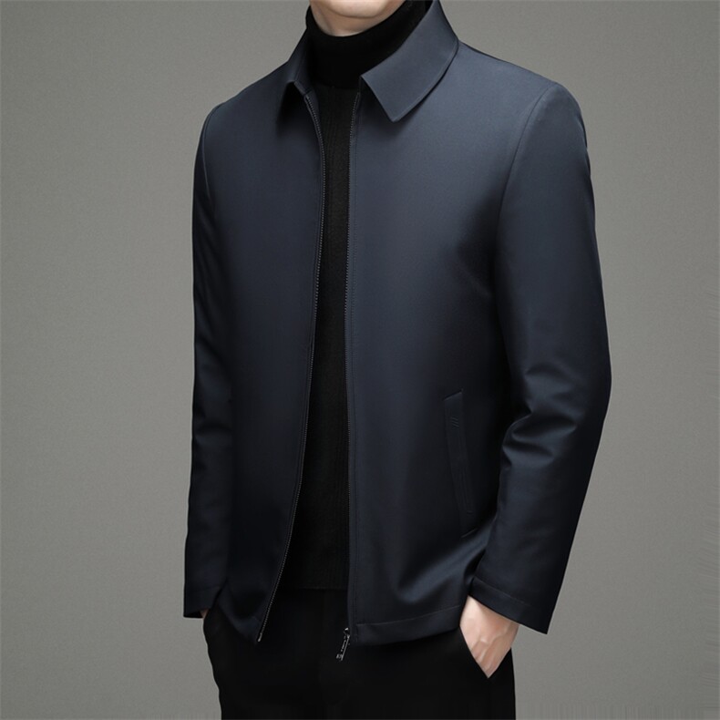 ZL32132秋冬新款2023年男士休闲羽绒服加厚保暖夹克外套P190图片