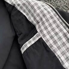 JK33-P108春秋季新款假两件工装外套男士韩版青年港风夹克，男装夹克，电商B323A