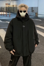 户外冲锋棉服DT2262-TP110控价158冬季保暖上衣时尚印花防水外套，男装棉衣，电商A102-1