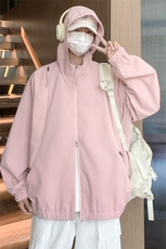 网红风男士潮牌大码防水棒球领冲锋衣二开a406jk1208特p71，男装夹克，星座309（原A406）