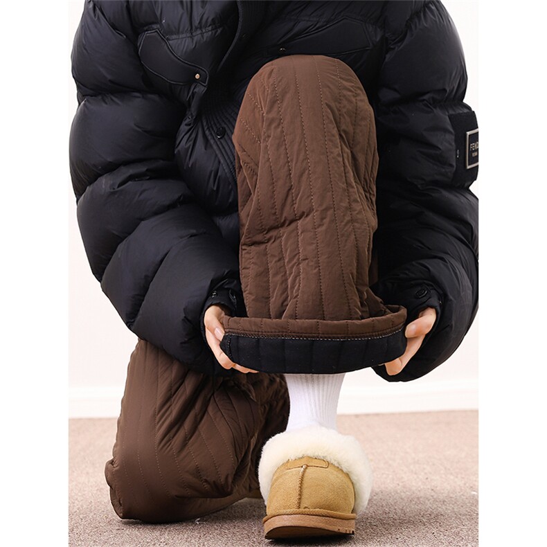 现货04冬季竖条纹棉裤加绒加厚直筒休闲裤XZ211-1-K2477-p65控88，男装棉裤，星座211-1