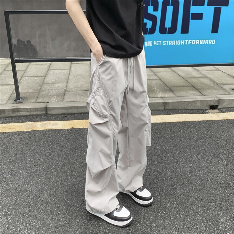 夏季薄款速干透气打褶伞兵冲锋裤工装直筒 310A-4-KZ95-特批30图片