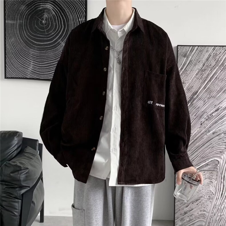 男秋季新款长袖衬衫外套TS21P30,男装衬衫,星座1116-2