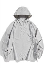 UPF50+有报告凉感轻薄透气宽松大码潮流防晒服DQC657-P48，男装防晒衣，电商B306