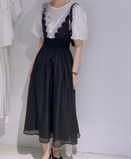 小衫?背心裙两件套，女装背心吊带，驿谷