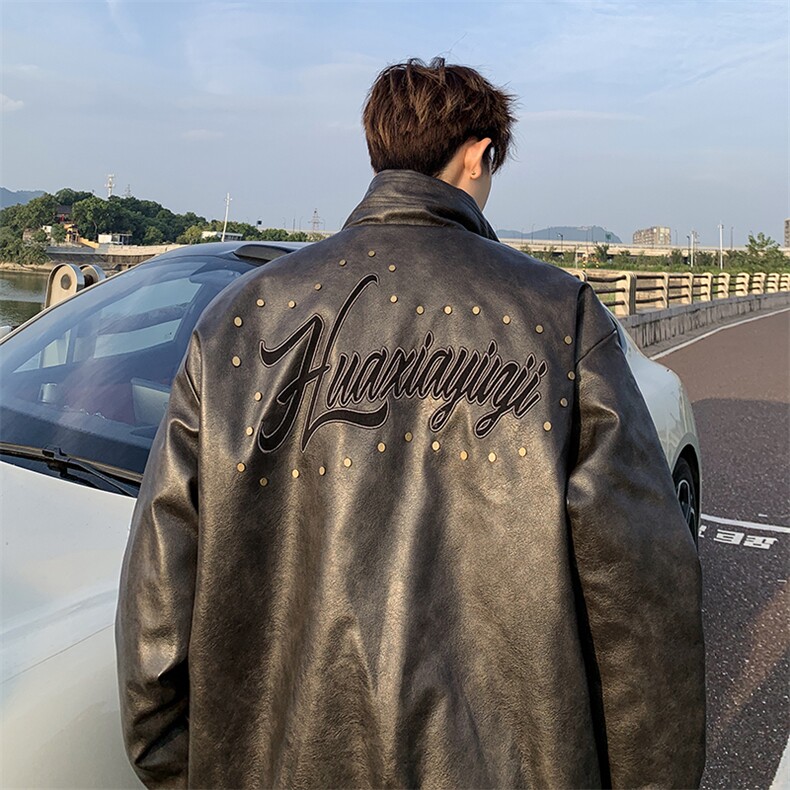 新款美拉德皮棉衣抖音直播得物高品质保暖225-2-Y210-P150,男装棉衣,星座225-2