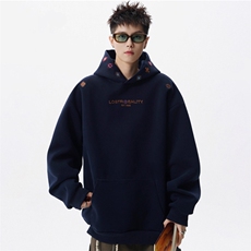 网图-420g-高品质刺绣连帽卫衣男cp246-特p42加绒cp246jr-特p45，男装卫衣，电商B371