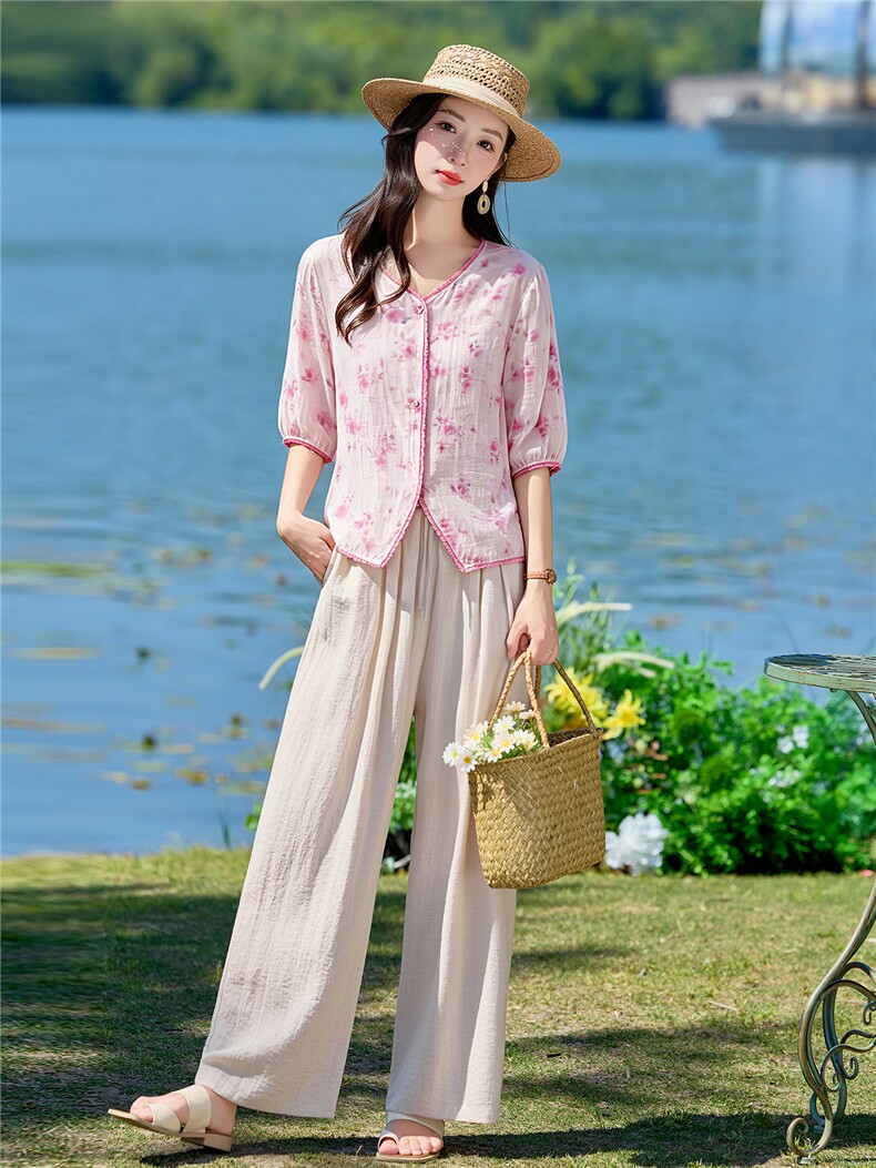 现货.新品2026年夏季时尚品质女士两件套套装,女装套装/套裙,依万里