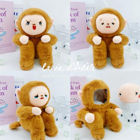 变脸小猴生日礼物抓机婚庆礼品抛洒精品，宁静玩具