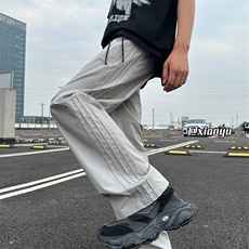 XZ616夏季新款薄款冰丝速干激光打孔设计感长裤TY2517p55控68，男装休闲裤，星座512A（原616）