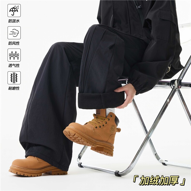 2025冬季防风防寒拼接设计感加绒冲锋裤B315-K25465JR-特p40控78,男装卫衣,电商B315