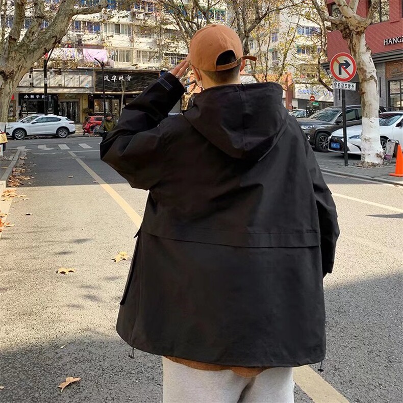 潮流夹克潮男春季连帽外套HY12P71,男装夹克,星座1116-2