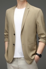 男士商务休闲西装2023春秋季新款男装中年薄款单西西服外套上衣，男装西服，电商B212（原钱塘6029）