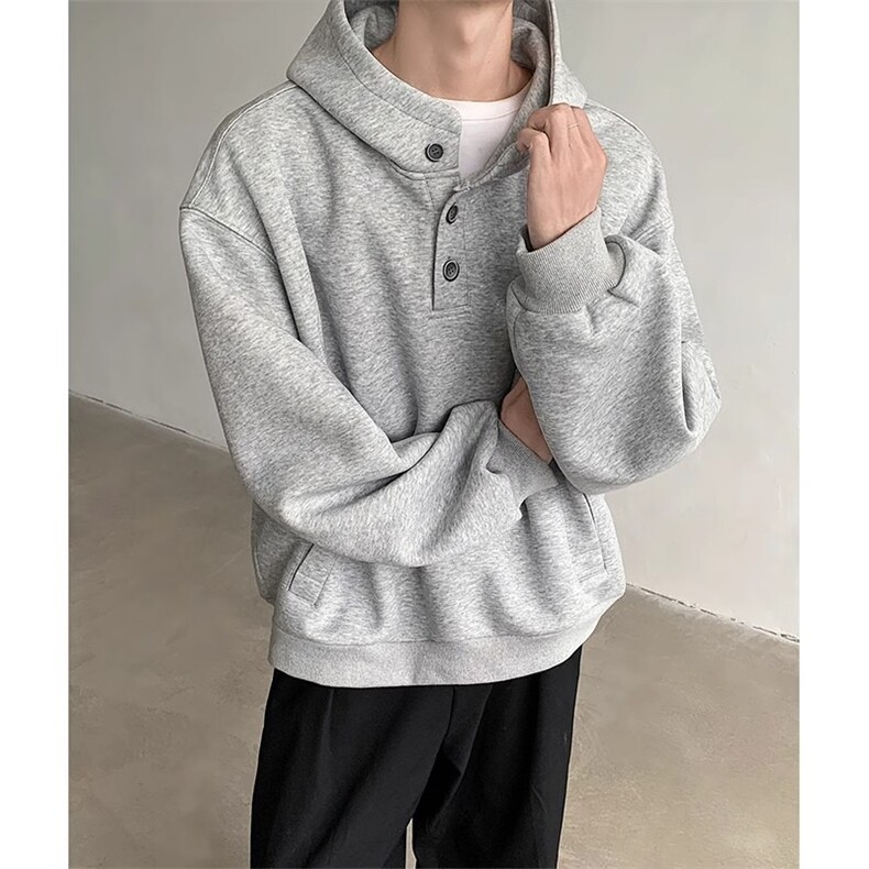 连帽卫衣男套头春秋设计感小众秋冬oversize美式外套insLC899-p50,女装短外套,星座1008