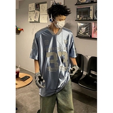 美式冰球服jerseyfit球衣缎面透气短袖T恤男宽松上衣T159，男装T恤，星座1116A（原606A-3）